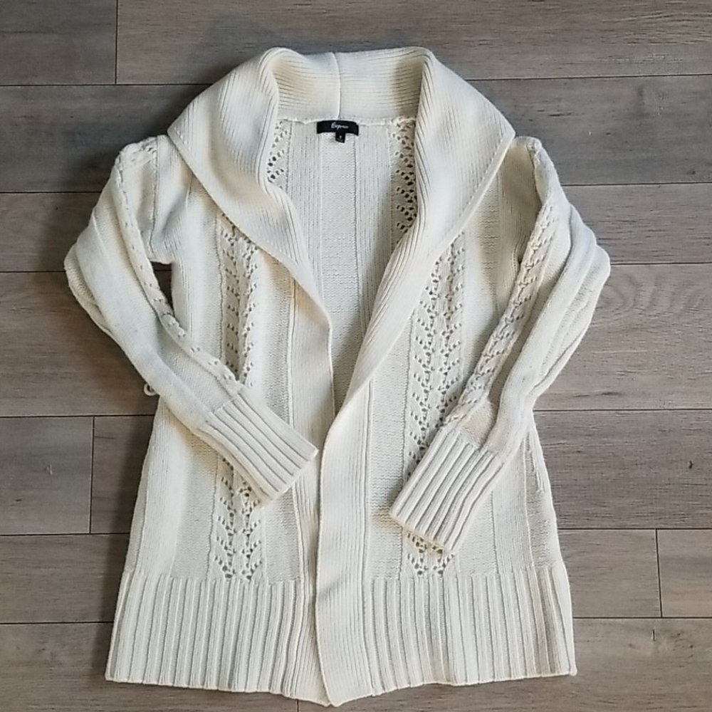 Express Merino Wool Wrap Sweater Small